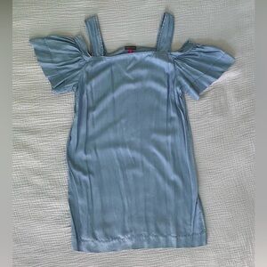 Vince Camuto Chambray Off-shoulder Dress (M)